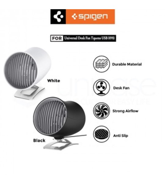 Kipas Angin Meja Mini Spigen Desk Fan Tquens H911 USB Touch Portable