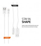 Cable USB A To Lightning Cable 2.4A Spigen C10LS MFI PD Fast Charging